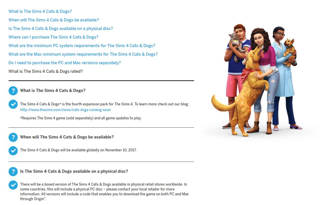 download the sims 4 cats and dogs on pc